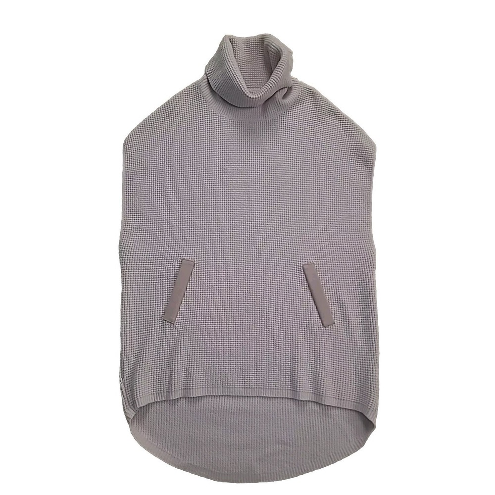 Rachel Cole‎ Sleeveless Sweater Tunic Pale Lavender Waffle Women's Size Medium